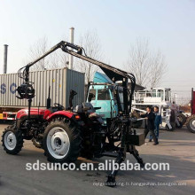 Machine approuvée CE !! grue hydraulique pour tracteur, VTT et camion
